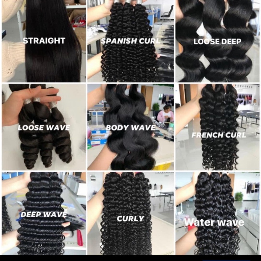 100% virgin Brazilian hair from one donor.